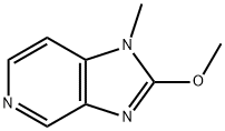 2-Methoxy-1-methyl-1H-imidazo[4,5-c]pyridine 结构式