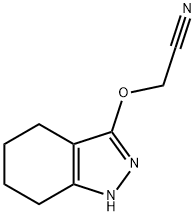 2-((4,5,6,7-Tetrahydro-1H-indazol-3-yl)oxy)acetonitrile 结构式