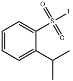 Benzenesulfonyl fluoride, 2-(1-methylethyl)- 结构式