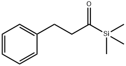 1-Propanone, 3-phenyl-1-(trimethylsilyl)- 结构式