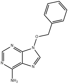 9-(Benzyloxy)-9H-purin-6-amine 结构式