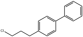 1,1'-Biphenyl, 4-(3-chloropropyl)- 结构式