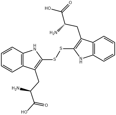 Tryptophan, 2,2'-dithiobis- (9CI) 结构式