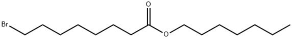Octanoic acid, 8-bromo-, heptyl ester 结构式