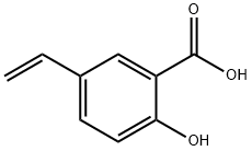 5-亚乙基-2-羟基苯甲酸 结构式