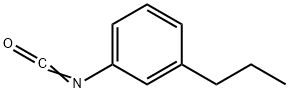 3-丙基苯基异氰酸酯 结构式