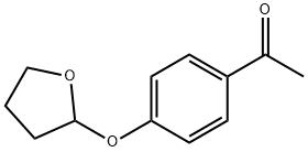 1-[4-[(TETRAHYDRO-2-FURANYL)OXY]PHENYL]ETHANONE 结构式