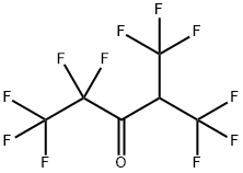 3-Pentanone, 1,1,1,2,2,5,5,5-octafluoro-4-(trifluoromethyl)- 结构式