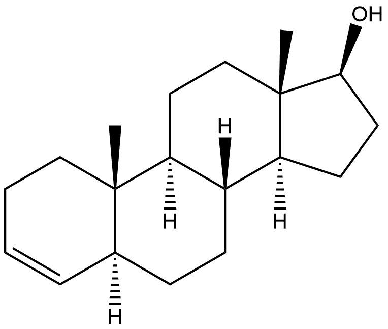 Androst-3-en-17-ol, (5α,17β)- 结构式