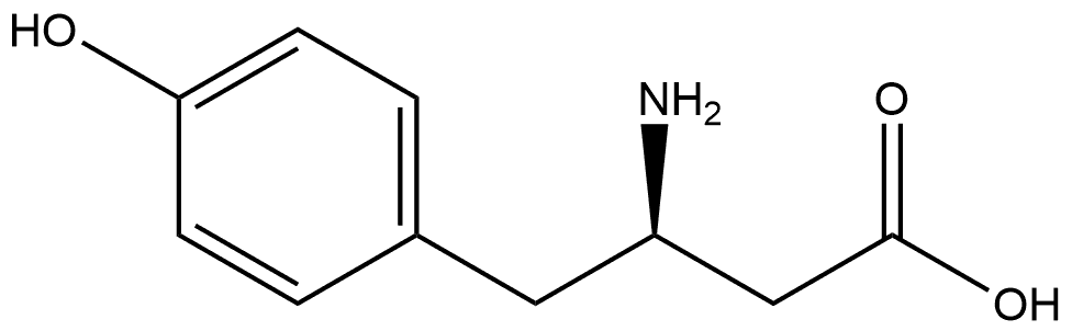 D-Β-高酪氨酸 结构式