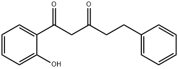 1,3-Pentanedione, 1-(2-hydroxyphenyl)-5-phenyl- 结构式