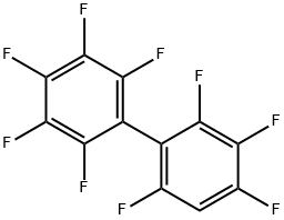 1,1'-Biphenyl, 2,2',3,3',4,4',5,6,6'-nonafluoro- 结构式