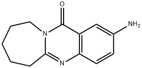 Azepino[2,1-b]quinazolin-12(6H)-one, 2-amino-7,8,9,10-tetrahydro- 结构式