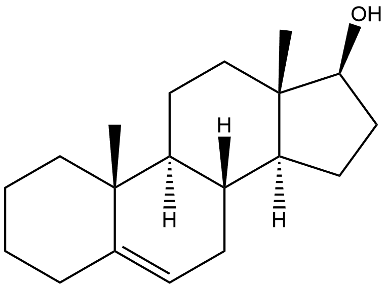 Androst-5-en-17-ol, (17β)- 结构式