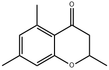 2,5,7-Trimethylchroman-4-one 结构式