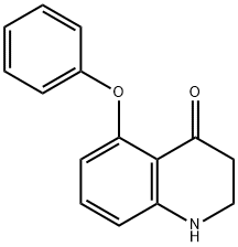 5-Phenoxy-2,3-dihydroquinolin-4(1H)-one 结构式