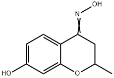 7-Hydroxy-2-methylchroman-4-one oxime 结构式