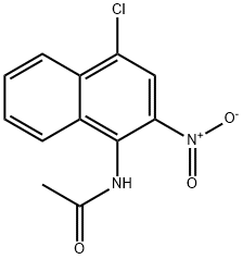 N-(4-Chloro-2-nitronaphthalen-1-yl)acetamide 结构式