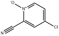 2-Pyridinecarbonitrile, 4-chloro-, 1-oxide 结构式