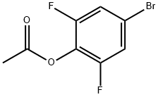 4-溴-2,6-二氟苯乙酸酯 结构式