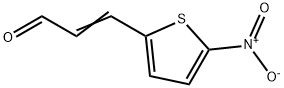 5-硝基-2-噻吩基丙烯醛 结构式