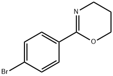 2-(4-Bromophenyl)-5,6-dihydro-4H-1,3-oxazine 结构式