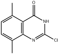 2-Chloro-5,8-dimethylquinazolin-4(1H)-one 结构式