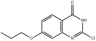 2-Chloro-7-propoxyquinazolin-4(1H)-one 结构式