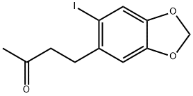 2-Butanone, 4-(6-iodo-1,3-benzodioxol-5-yl)- 结构式