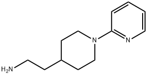 1-(2-Pyridinyl)-4-piperidinethanamine 结构式