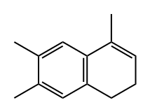 Naphthalene, 1,2-dihydro-4,6,7-trimethyl- 结构式