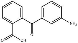 Benzoic acid, 2-(3-aminobenzoyl)- 结构式