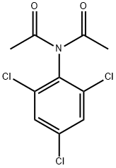 Acetamide, N-acetyl-N-(2,4,6-trichlorophenyl)- 结构式