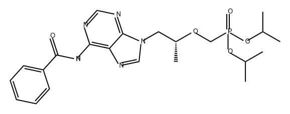 富马酸替诺福韦酯杂质17 结构式