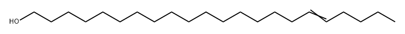 17-Docosen-1-ol 结构式