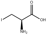 Alanine, 3-iodo- 结构式