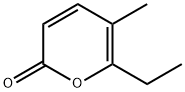 2H-Pyran-2-one, 6-ethyl-5-methyl- 结构式