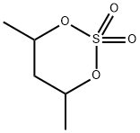 1,3,2-Dioxathiane, 4,6-dimethyl-, 2,2-dioxide 结构式