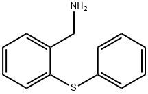 2-(苯基巯基)苯基]甲胺 结构式