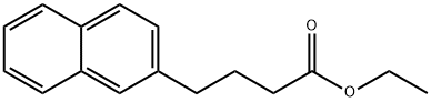 Ethyl 4-(naphthalen-2-yl)butanoate 结构式