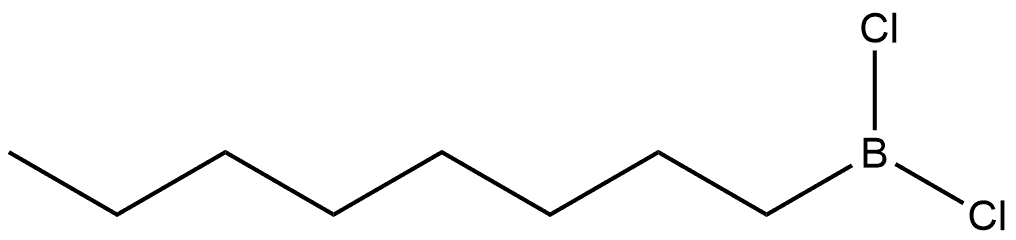Borane, dichlorooctyl- 结构式