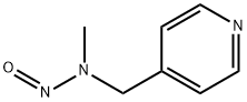 甲基(吡啶-4-基甲基)亚硝胺 结构式