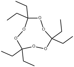 1,2,4,5,7,8-Hexoxonane, 3,3,6,6,9,9-hexaethyl- 结构式