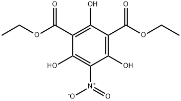 1,3-Benzenedicarboxylic acid, 2,4,6-trihydroxy-5-nitro-, 1,3-diethyl ester 结构式