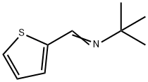 2-Propanamine, 2-methyl-N-(2-thienylmethylene)- 结构式