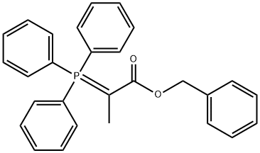 Propanoic acid, 2-(triphenylphosphoranylidene)-, phenylmethyl ester 结构式