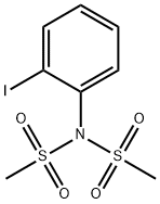 Methanesulfonamide, N-(2-iodophenyl)-N-(methylsulfonyl)- 结构式