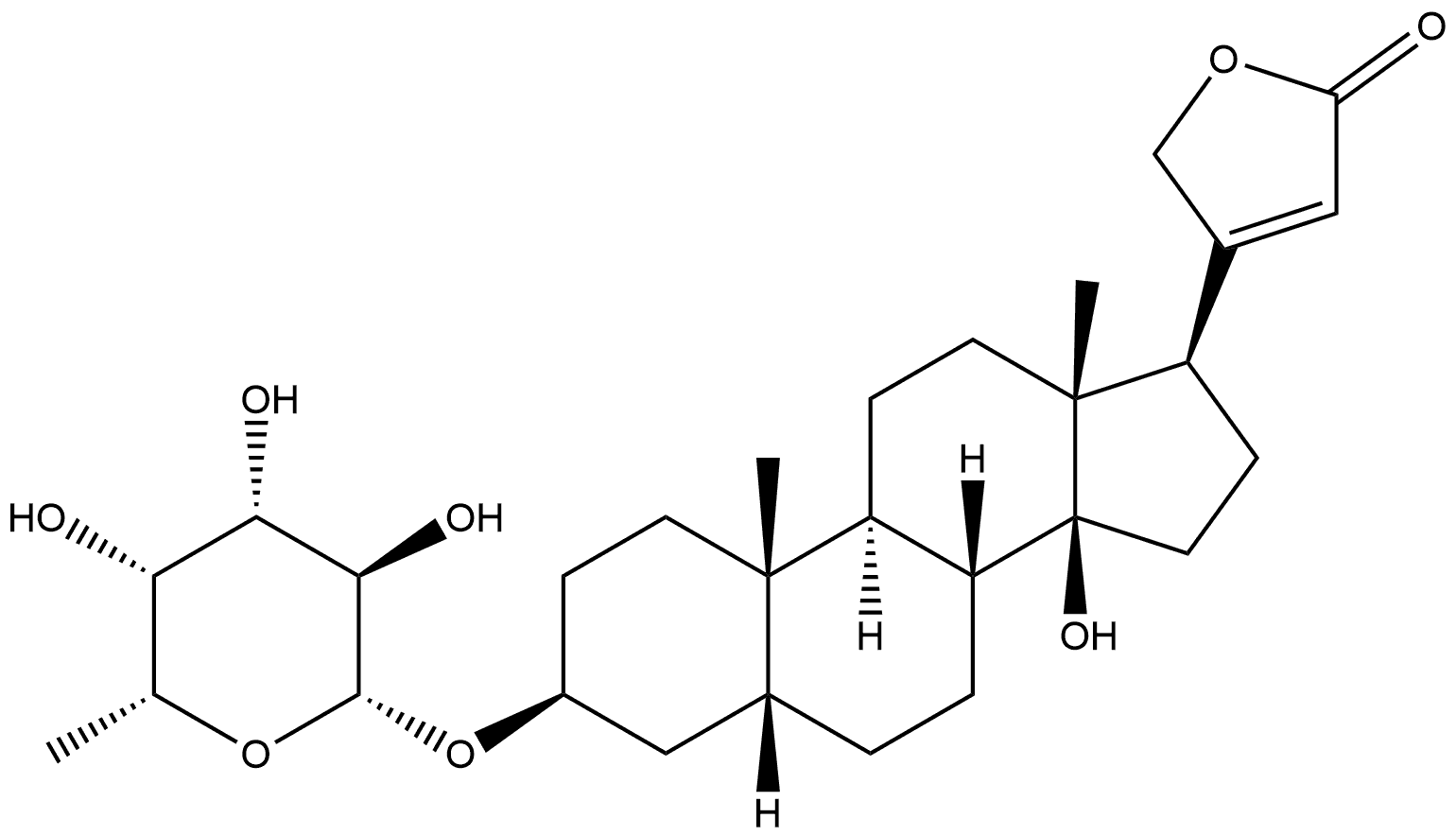 地高辛杂质15 结构式