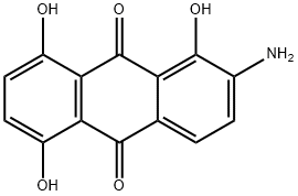 9,10-Anthracenedione, 2-amino-1,5,8-trihydroxy- 结构式