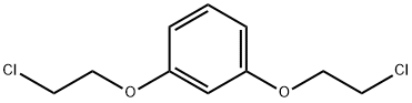 Benzene, 1,3-bis(2-chloroethoxy)- 结构式